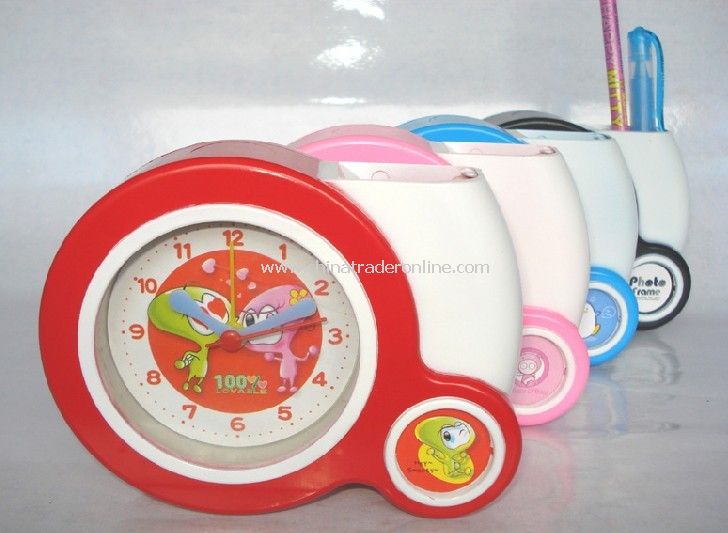 Photo Frame Clock round pen from China