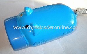 Rechargeable flashlight pig from China