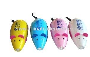 Small rechargeable flashlight rats from China