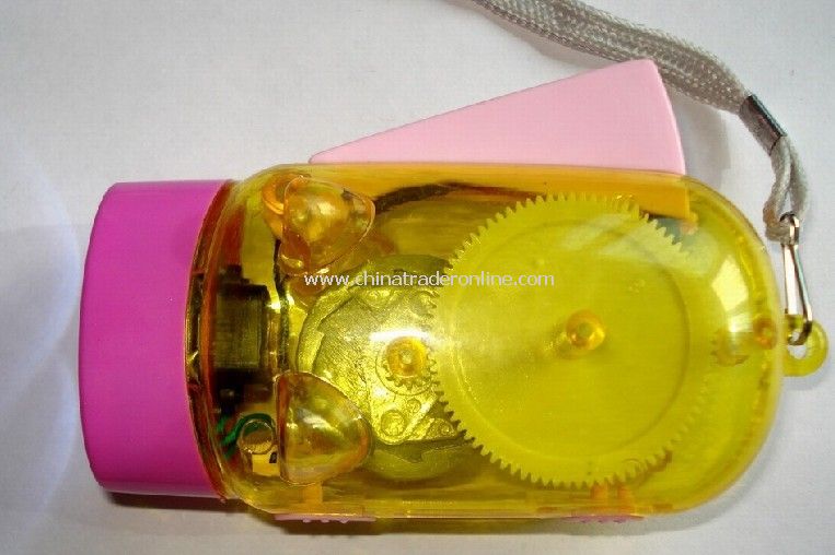 Transparent piggy flashlight