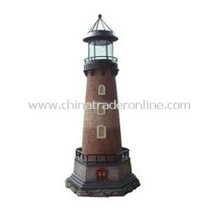 Solar House Light, Solar Resin Light, Solar Sculpture Light, Solar Decorative Light from China