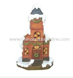 Solar House Light, Solar Resin Light, Solar Sculpture Light, Solar Decorative Light from China