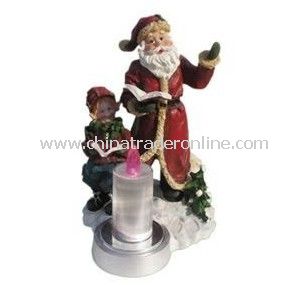 Solar Snow Man Light, Solar Resin Light, Solar Sculpture Light, Solar Decorative Light from China