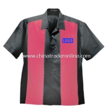 Camp Shirt - Port Authority Retro Camp Shirt, Cotton / Polyester from China