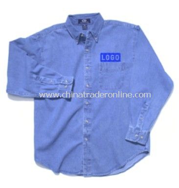 Denim Shirt - Vantage Woodbridge Long Sleeve from China