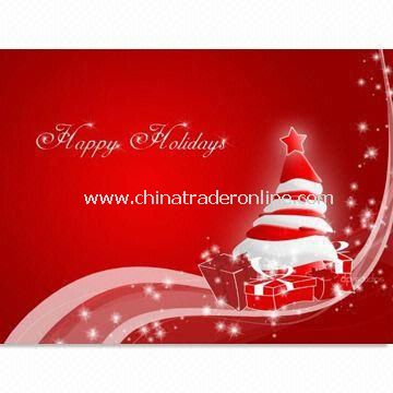 Christmas Card for Decoration Purposes with Hang Tags