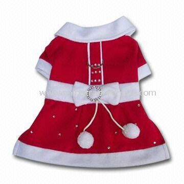 Christmas Pet Dog Skirt, Available in Different Sizes