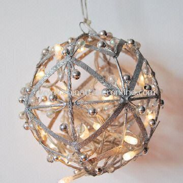 Ball Shaped Decorative Light with Clear Wire, Suitable for Christmas and Holiday Use from China