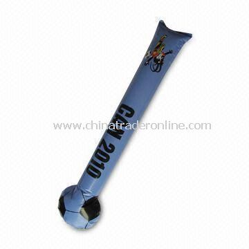 Cheering Stick/Inflatable Stick, Measuring 60 x 10cm, Made of Polyethylene from China