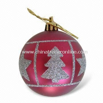 Christmas Ball in Various Sizes and Colors, Personalized Designs are Welcome