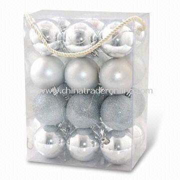 EPS Foam Christmas Balls, OEM requests are Welcome