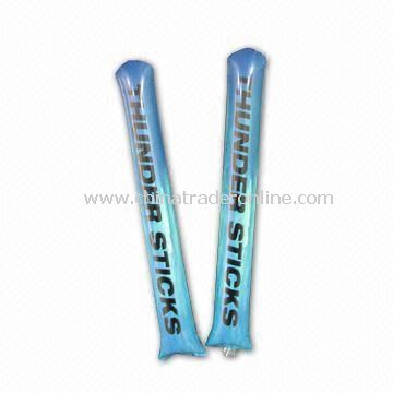 Promotional Bang Bang Noise Stick, Made of Polyethylene, Comes in Various Colors