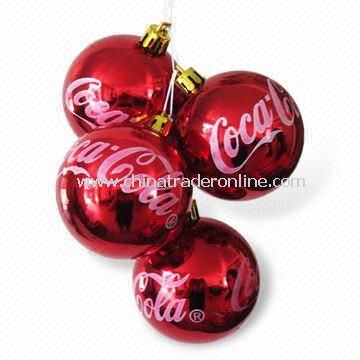 Shiny Christmas Balls, Available in Various Colors