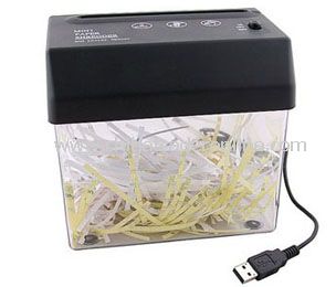 usb paper shredder from China