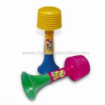 Cartoon Whistle for Party Decorations or Match Cheering, Made of PP or PE from China