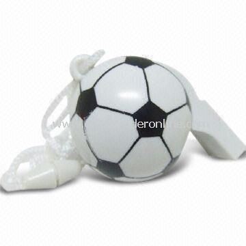 Football Fun Love Whistle, Available in Various Colors, Styles, Dimensions, and Logos