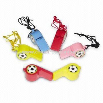 Plastic Whistle, Beautiful and Attractive, Various Colors are Available