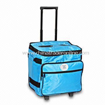 Trolley Cooler Bag, Made of 420D/PVC from China