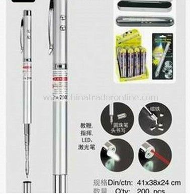 4 in 1 functions - Flashlight/Teaching/Laser Pointer/Ball Pen