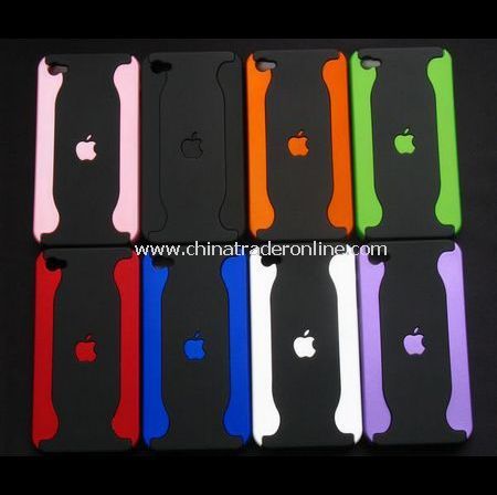 Chrome Hard Back Case Cover for Apple iPhone 4th - 8PCS/Bulk