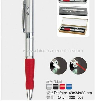 Red Laser Pointer Ball Pen from China