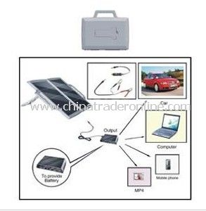 Solar Car Partner, Solar Charger, Solar Portable Power Supply, Charger