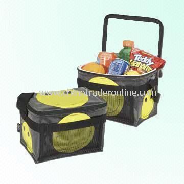 600D Cooler Bag with Smiley Face Design