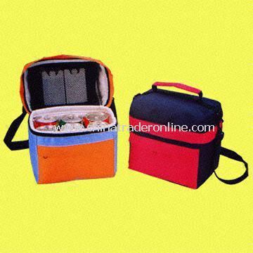 Six-can Cooler Bag with Zipper Top