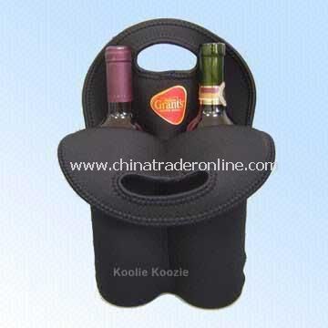 Wine Bottle Cooler Bag with Cut-out Handle from China