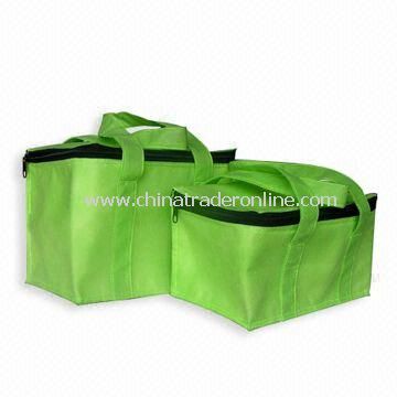 Cooler Bag, Made of 100g Per Square Meter Nonwoven Cloth, EPE Foam + Insulated Aluminum Foil from China