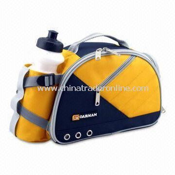 Durable 300 x 450D Polyester Cooler Bag, Measures 34 x 19 x 11cm, Suitable for Carrying Lunch from China
