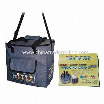 Stylish Polyester Cabinet Lunch Cooler Bag with Capacity of 500ml, Available in Various Colors