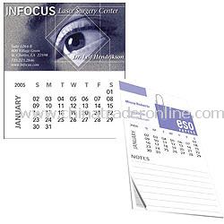 Bic Business Card Magnet with Calendar