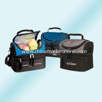 Dobby Nylon Cooler Bag with Detachable and Adjustable Shoulder Strap