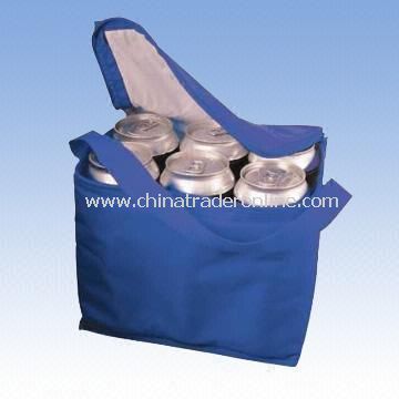 Polyester or Nylon Cooler Bag with Webbing Shoulder Strap