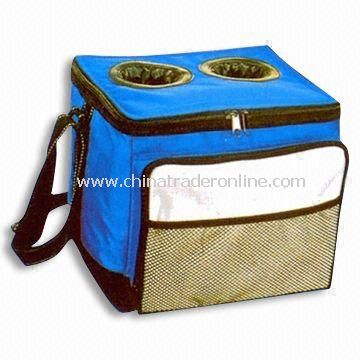 100% Polyester 420D Cooler Bag, Measuring 28 x 28 x 30cm from China