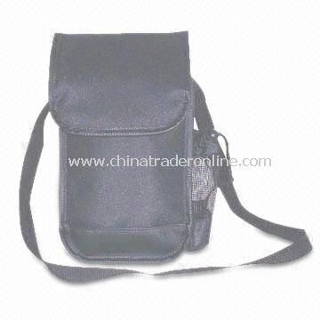 600D and PVC Leather Promotional Cooler Bag, Measures 12 x 7 x 5-inch from China