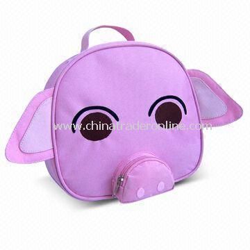 Cute Cooler Bag, Available in Pig-sharp design, Customized Logos are Available from China