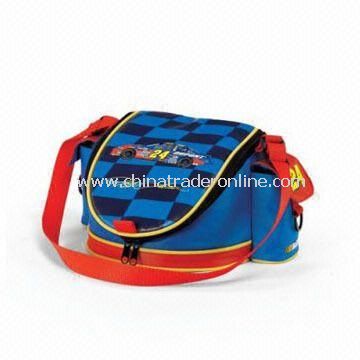 Insualted cooler bags-1 Lunch Cooler Bag with Two Side Pockets for Storing Accessories