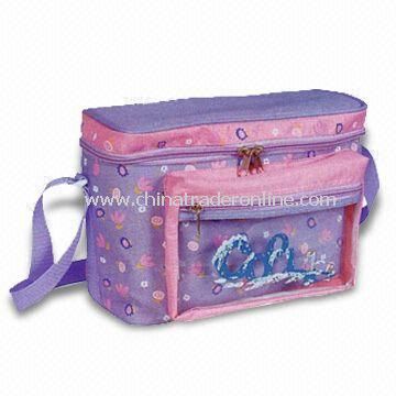 Transparent Front PVC Cooler Bag with Large Zipper Opening, Customized Designs are Welcome from China