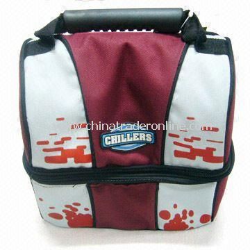 Durable Cooler Bag, Made of 600D, With a Nylon Handle