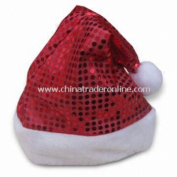 Christmas Santa Hat , Available in Various Sizes, Customized Designs are Accepted