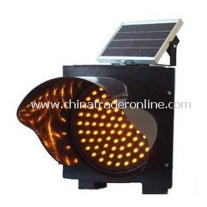 Solar Caution Light, Solar Yellow flashing light, Solar Traffic Light, Solar Signal Light from China