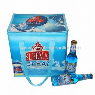 24-can/12-bottle Promotional Cooler Bag, Available in Various Sizes, Customized Designs are Accepted from China