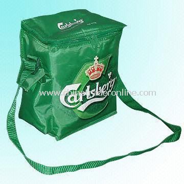 Cooler Bag Measuring 20 x 13 x 23cm with Webbed Shoulder Strap from China