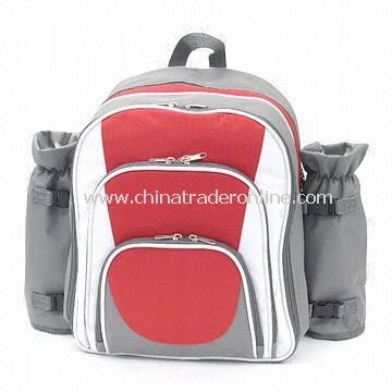 Picnic Cooler Backpack with Detachable Wine Pocket from China