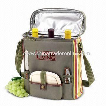 Picnic cooler bags-1 Insulated Picnic Cooler Bag with Water-resistant Lining