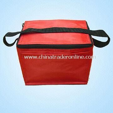 Promotional 420D/PVC Cooler Bag for Six Cans from China