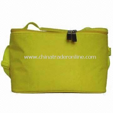 Cooler Bag, Made of Satin, Sponge and Lining