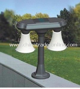 Solar Pillar Light Plastic, Double heads